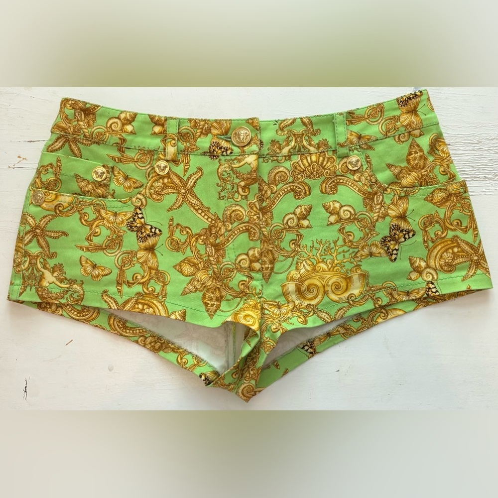 Versace mini shorts